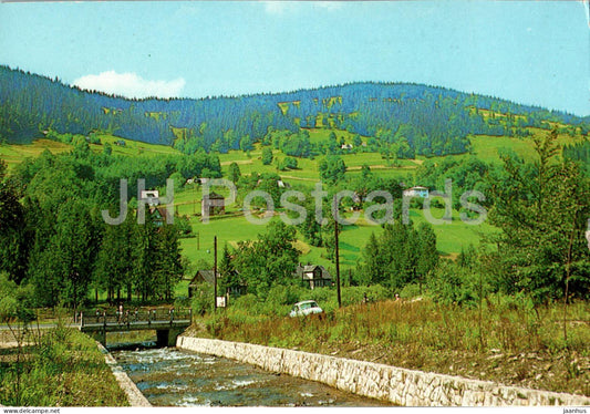 Szczyrk - Krajobraz - landscape - Poland - used - JH Postcards