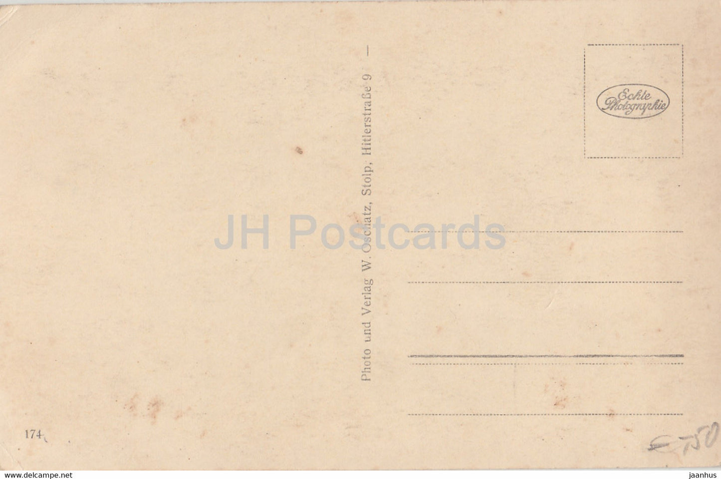 Ostseekuste - W. Oschatz - 174 - old postcard - Germany - unused