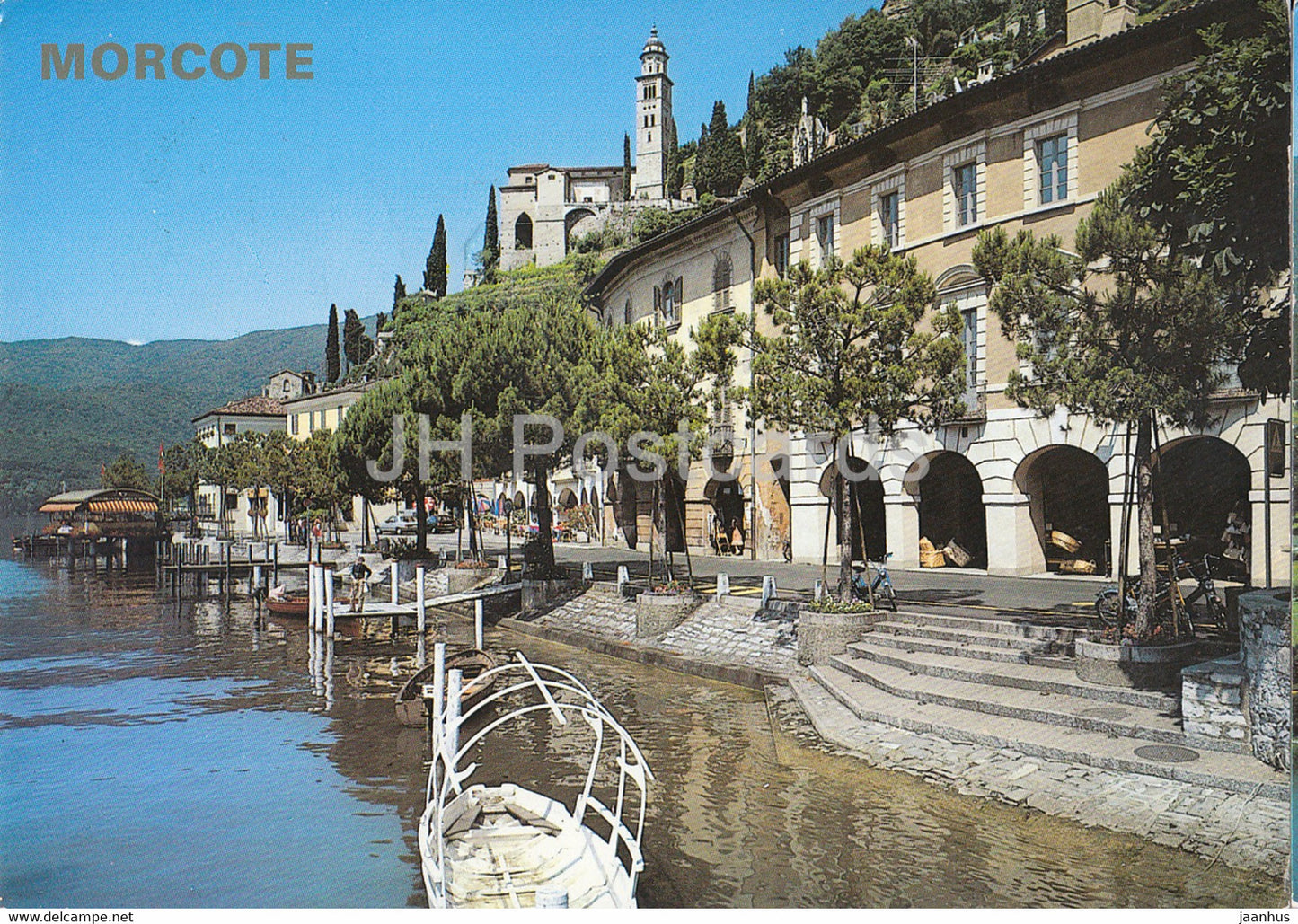 Morcote - Lago di Lugano - 10625 - 1995 - Switzerland - used - JH Postcards