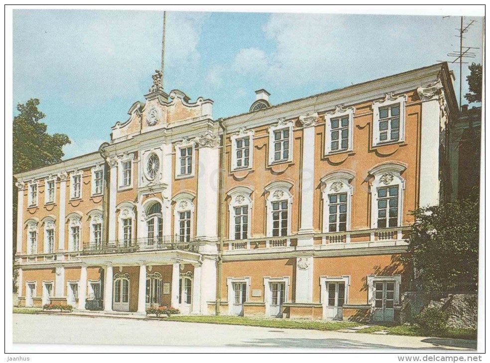 Kadriorg Palace - President`s Palace - Tallinn - 1986 - Estonia USSR - unused - JH Postcards