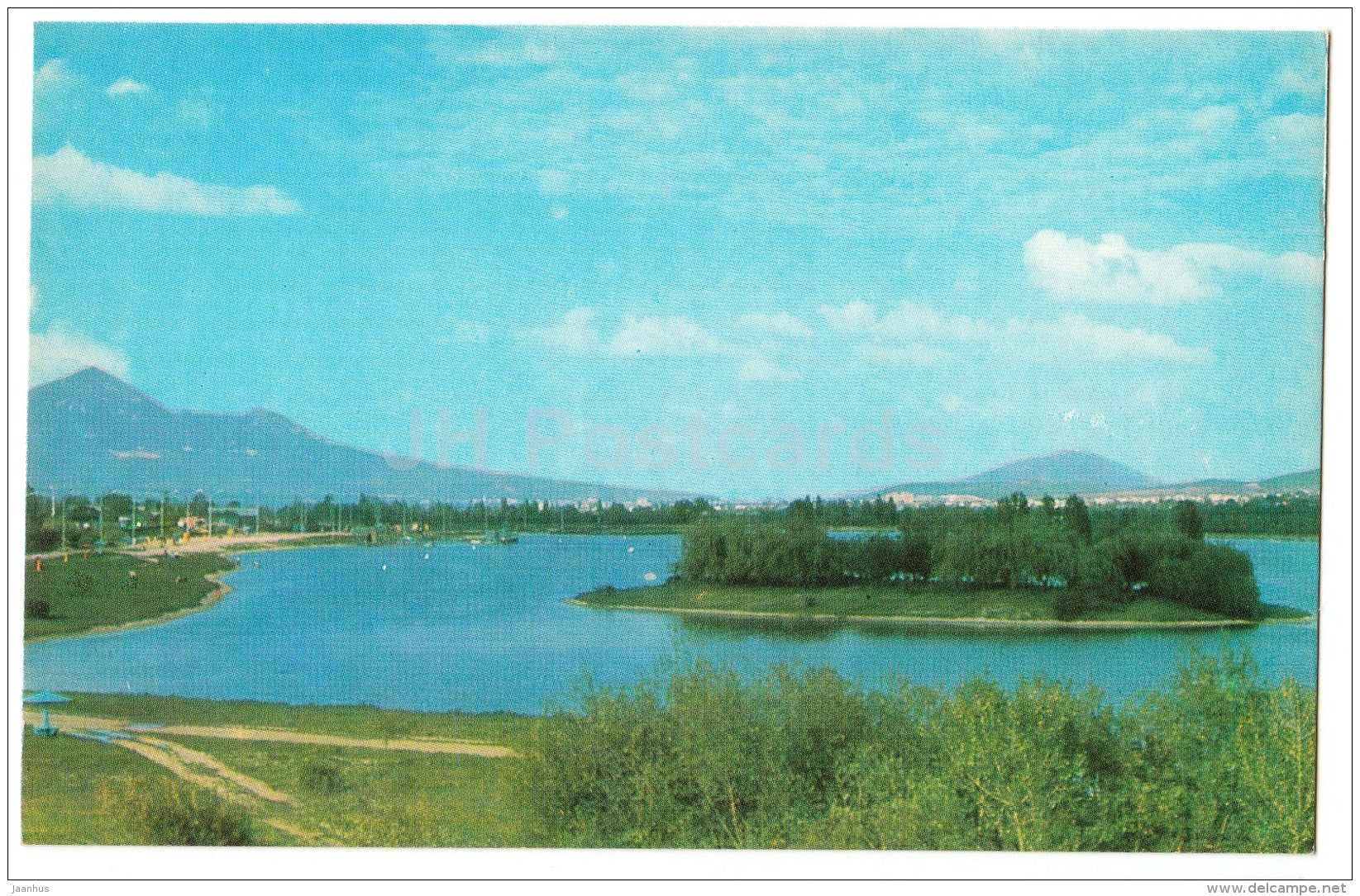 lake - Yessentuki - Caucasus - 1971 - Russia USSR - unused - JH Postcards