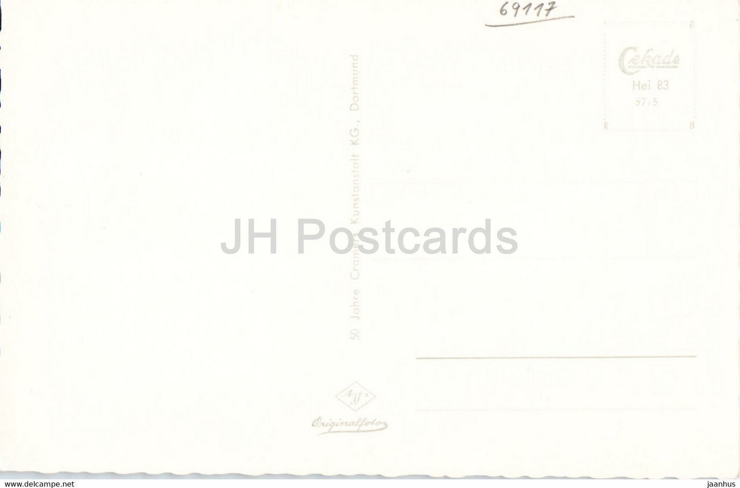 Feriengrusse von Schreibfaulen Leuten - Heidelberg - alte Ansichtskarte - Deutschland - gebraucht