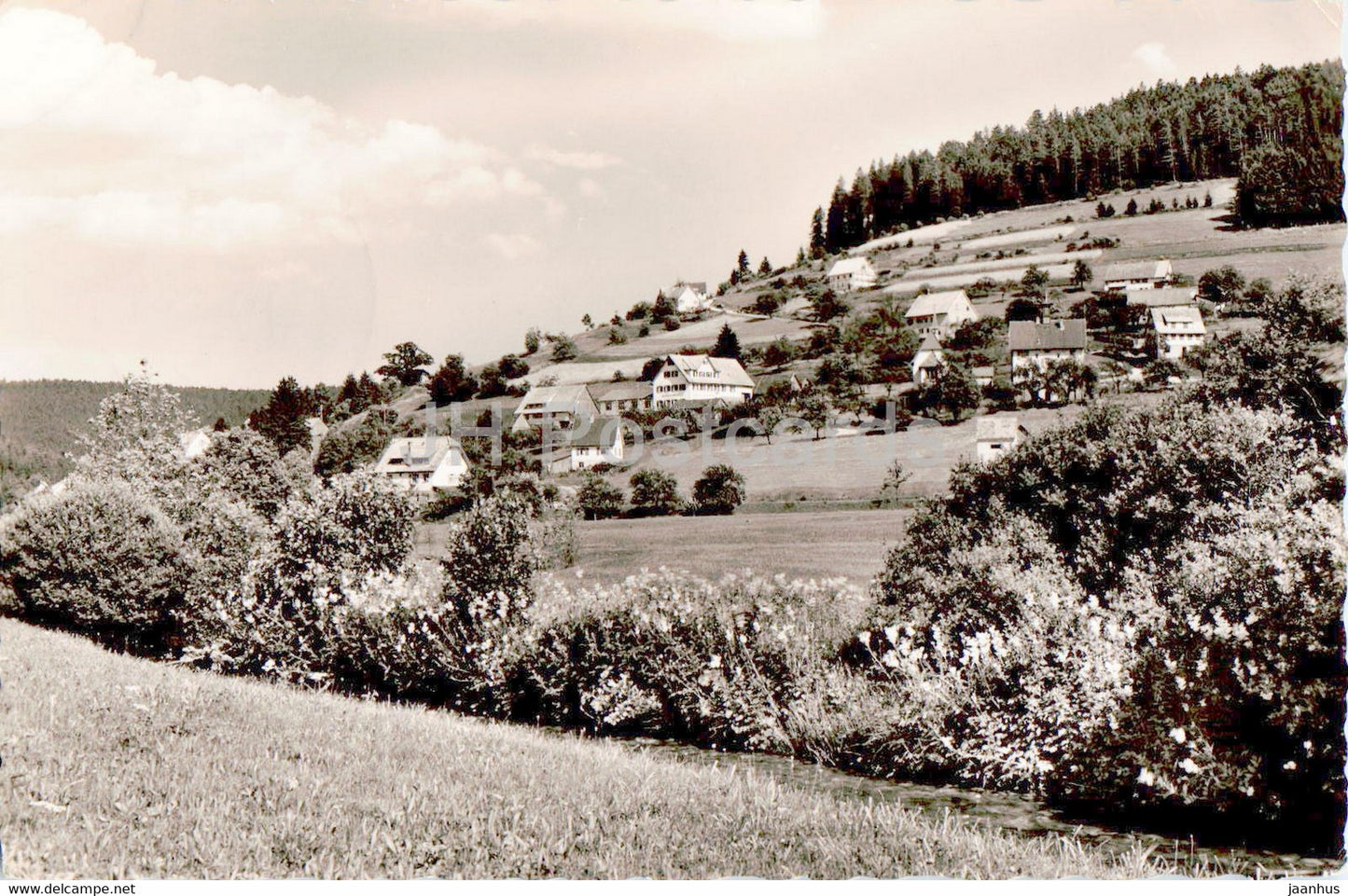 Erzgrube bei Freudenstadt - Gasthaus - Pension zum Baren - old postcard - 1957 - Germany - used - JH Postcards