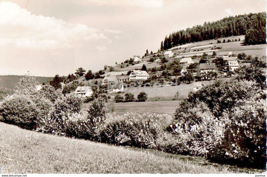 Erzgrube bei Freudenstadt - Gasthaus - Pension zum Baren - old postcard - 1957 - Germany - used - JH Postcards