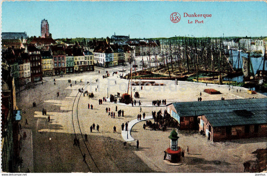 Dunkerque - Le Port - Ser 13 - old postcard - France - used - JH Postcards