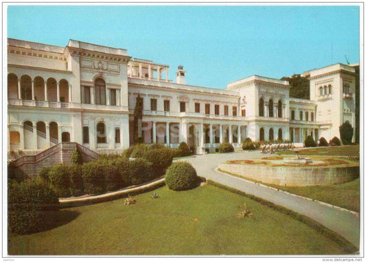 Grand Livadia Palace - Yalta - Crimea - 1980 - Ukraine USSR - unused - JH Postcards