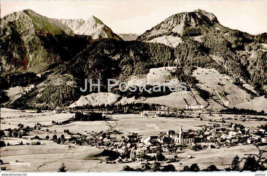 Kurorte Hindelang Bad Oberdorf - Allgauer Alpen mit Breitenberg - old postcard - 1956 - Germany - used - JH Postcards