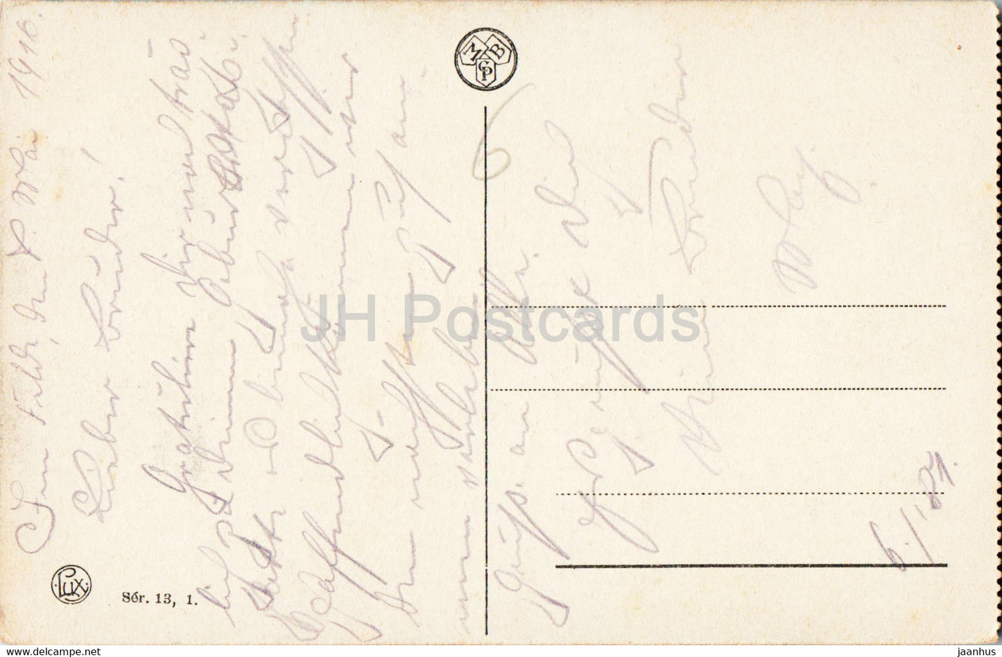 Dunkerque - Le Port - Ser 13 - carte postale ancienne - France - oblitéré