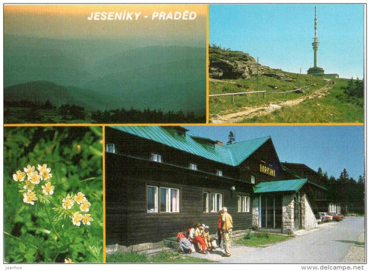 Jeseniky Praded - cottage Barborka - Czechoslovakia - Czech - unused - JH Postcards