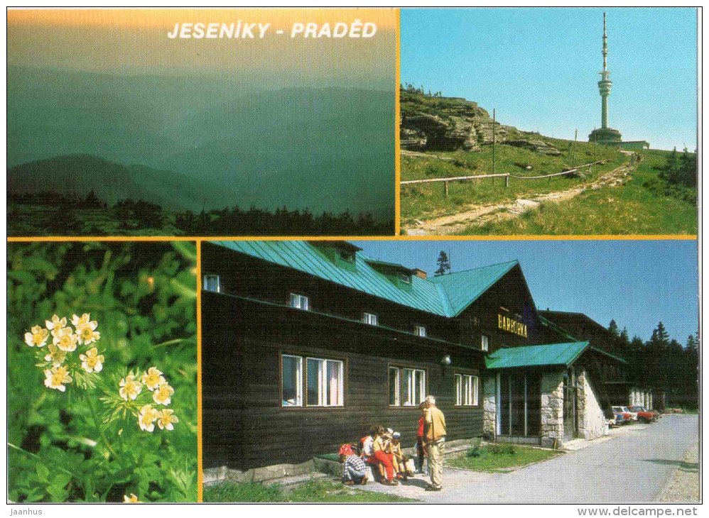 Jeseniky Praded - cottage Barborka - Czechoslovakia - Czech - unused - JH Postcards