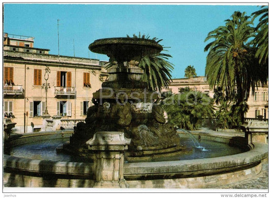 Fontana monumentale di Piazza Amendola - fountain  Palmi - Reggio Calabria - Calabria - 3847/C - Italia - Italy - unused - JH Postcards