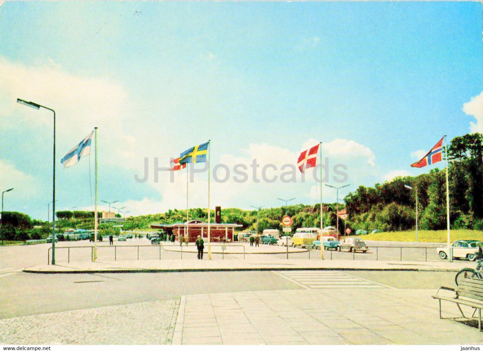 Graensen by Krusa - Denmark - used - JH Postcards