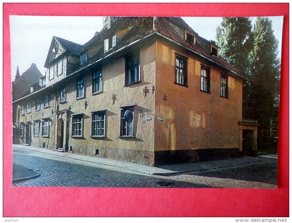 Dwelling House in Maza Pils street , 18th century - Old Town - Riga - 1974 - USSR Latvia - unused - JH Postcards