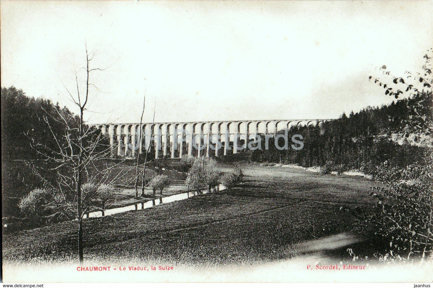 Chaumont - Le Viaduc - La Suize - old postcard - France - unused - JH Postcards