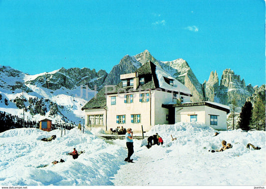 Dolomiti - Ciampedie 1998 m - Rifugio Ciampedie - Italy - unused - JH Postcards