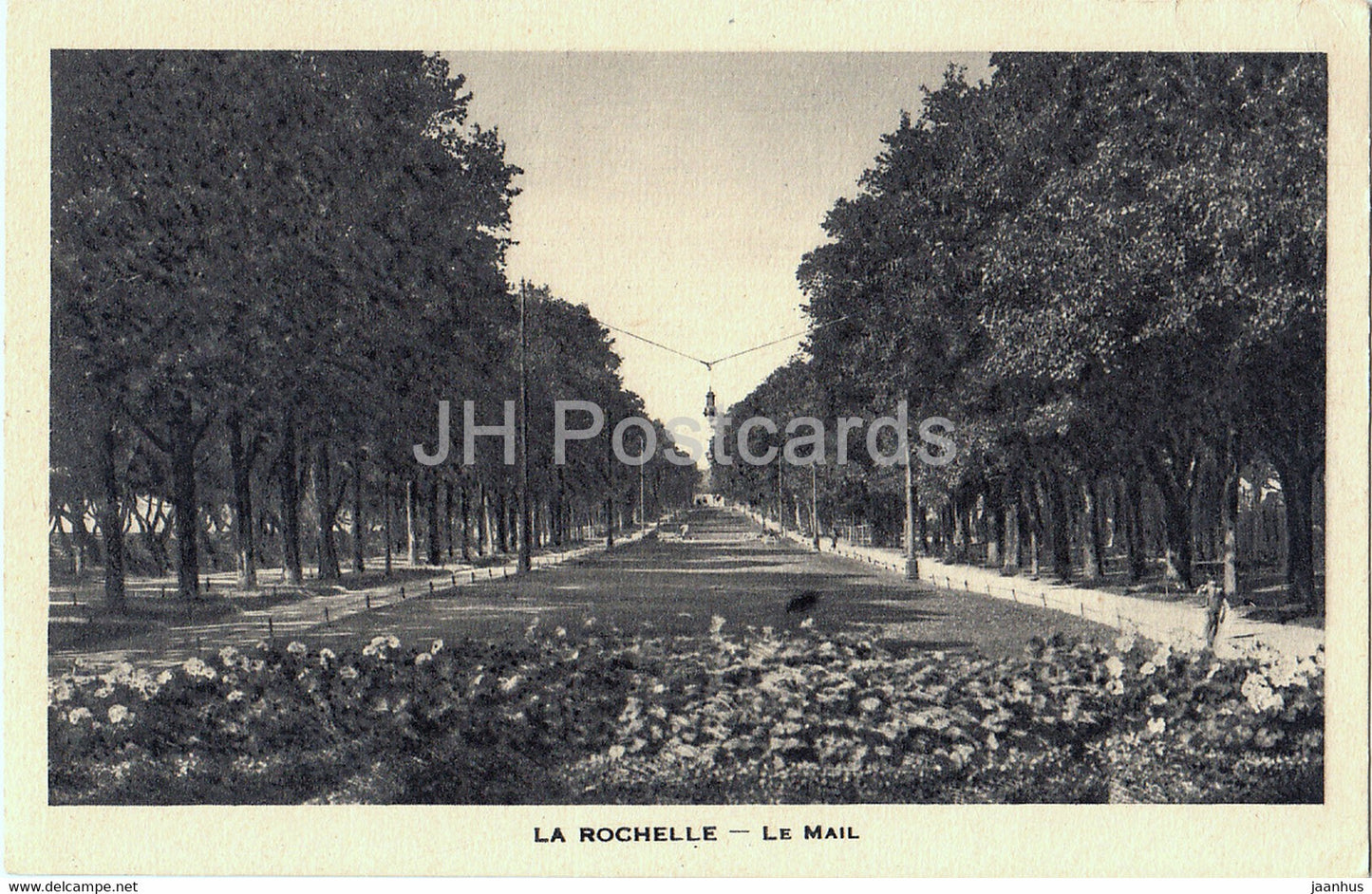 La Rochelle - Le Mail - old postcard - France - unused - JH Postcards