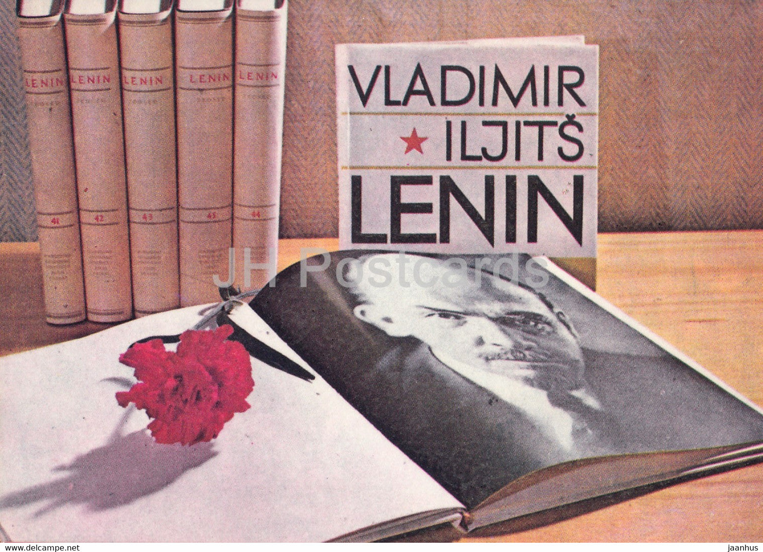 Lenin's Works - Estonian Printed Book - 1975 - Estonia USSR - unused - JH Postcards