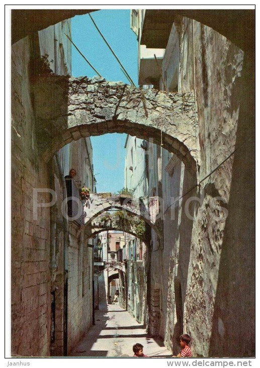 Vicolo caratteristico della citta antica - Old Town - Vieste - Gargano - Puglia - 134 - Italia - Italy - used - JH Postcards