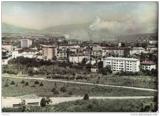 view of the city - Pernik - Bulgaria - unused - JH Postcards