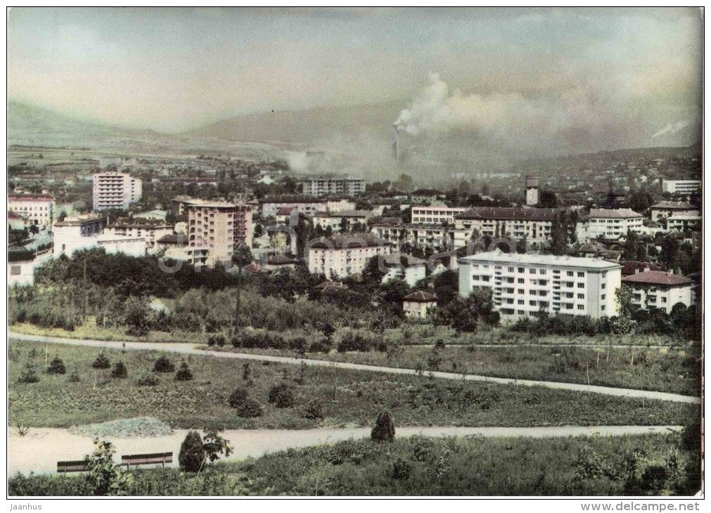 view of the city - Pernik - Bulgaria - unused - JH Postcards