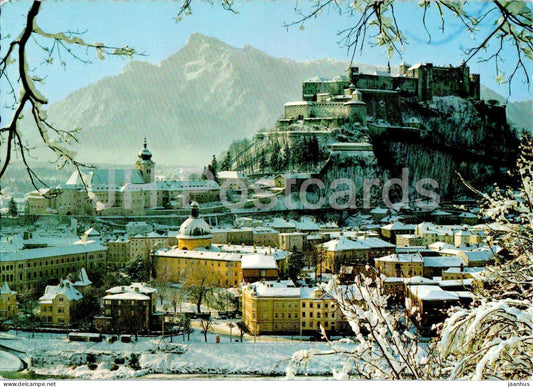 Salzburg mit Untersberg - S 250 - Austria - unused - JH Postcards