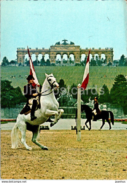 Wien - 400th Anniversary of the Spanish Riding - horse - W 254 - 1978 - Austria - used - JH Postcards
