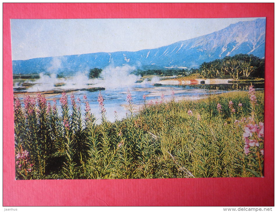 Uzon Volcanic Caldera - Kamchatka - 1981 - Russia USSR - unused - JH Postcards
