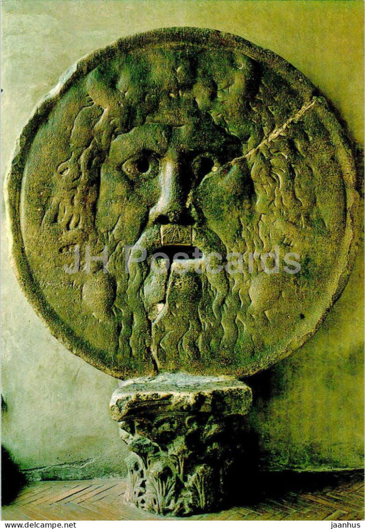 Roma - Rome - La Bocca della Verita - The Mouth of Truth - ancient world - 205/485 - Italy - unused - JH Postcards