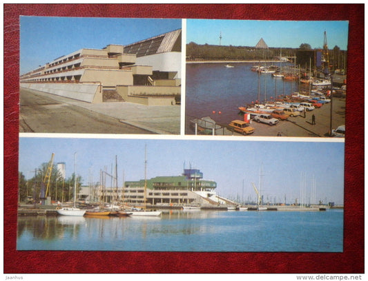 Olympic Yachting Centre - sailing boats - Tallinn - 1984 - Estonia USSR - unused - JH Postcards