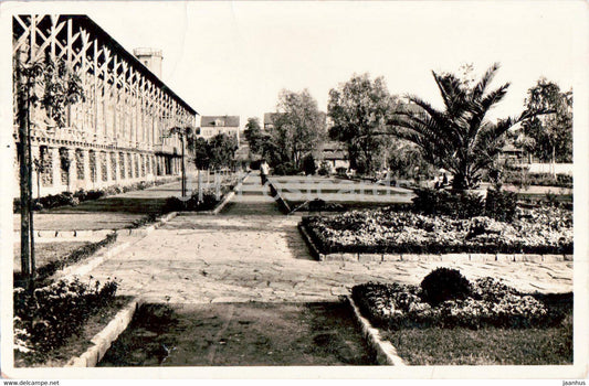 Bad Durkheim - Gradierbau mit Anlagen - old postcard - 1930s - Germany - used - JH Postcards