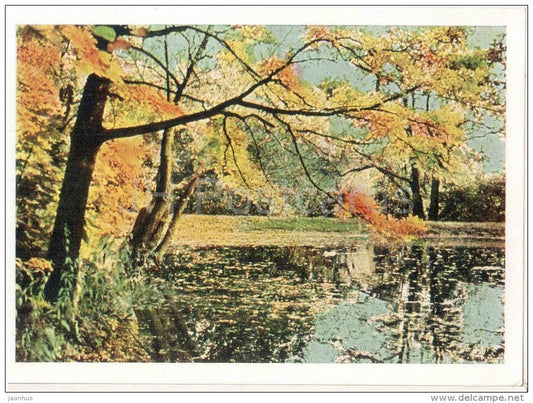 Middle Pond - Home of Russian Writer Leo Tolstoy - Yasnaya Polyana - 1963 - Russia USSR - unused - JH Postcards
