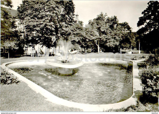 Plzen - Smetanovy sady - Smetana's Park - 1968 - Czech Repubic - Czechoslovakia - used - JH Postcards