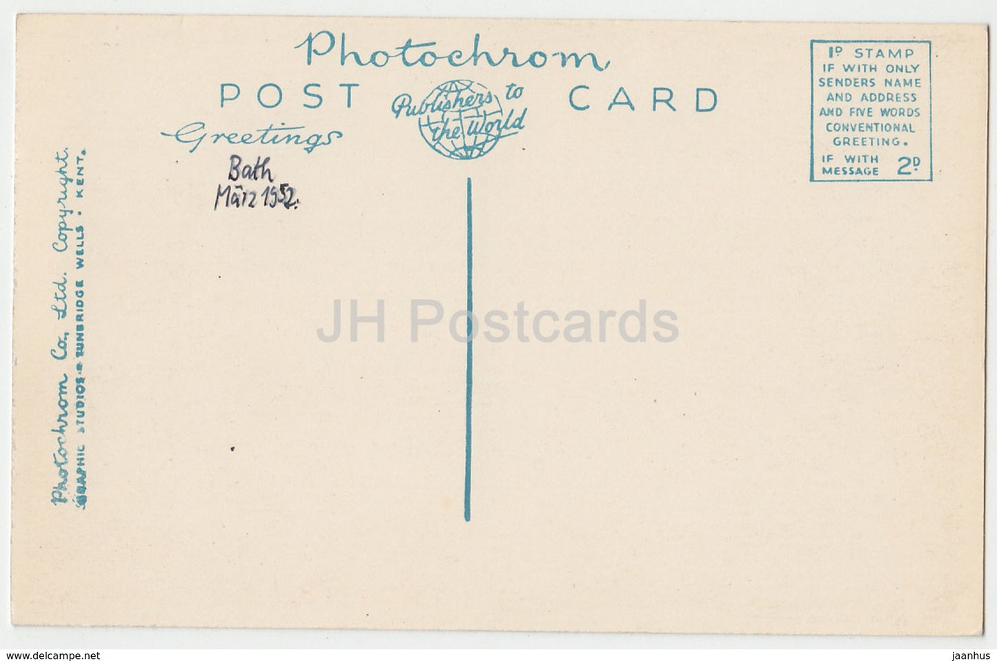 Bath - Sham Castle - 85182 - 1952 - Royaume-Uni - Angleterre - occasion