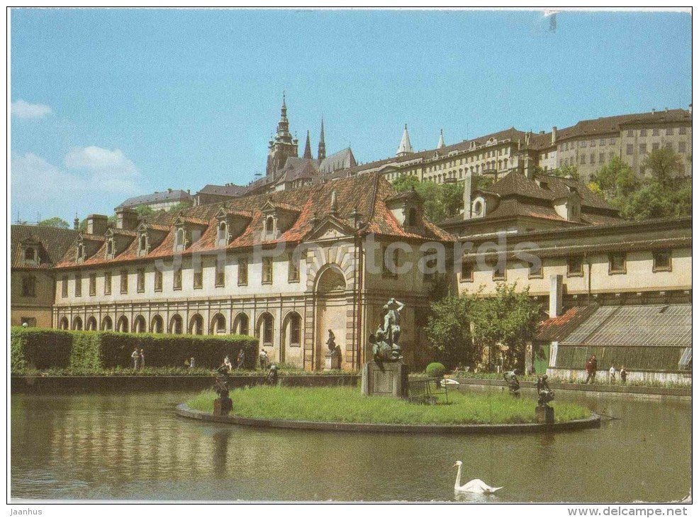 Praha - Prague - The Little Town Quarter - Wallenstein Garten - Czechoslovakia - Czech - unused - JH Postcards