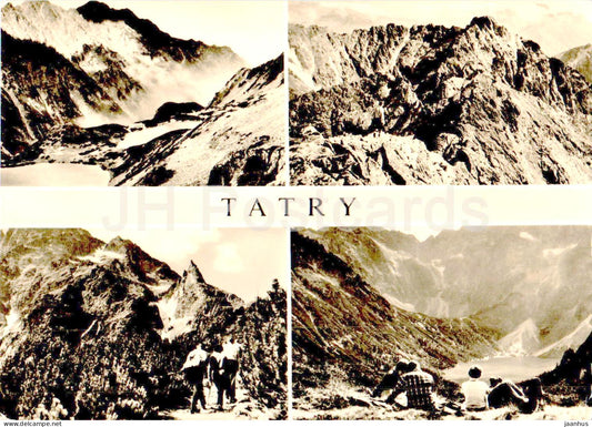 Tatry - Dolina Pieciu Stawow Polskich - Morskie Oko - mutiview - 1971 - Poland - used - JH Postcards