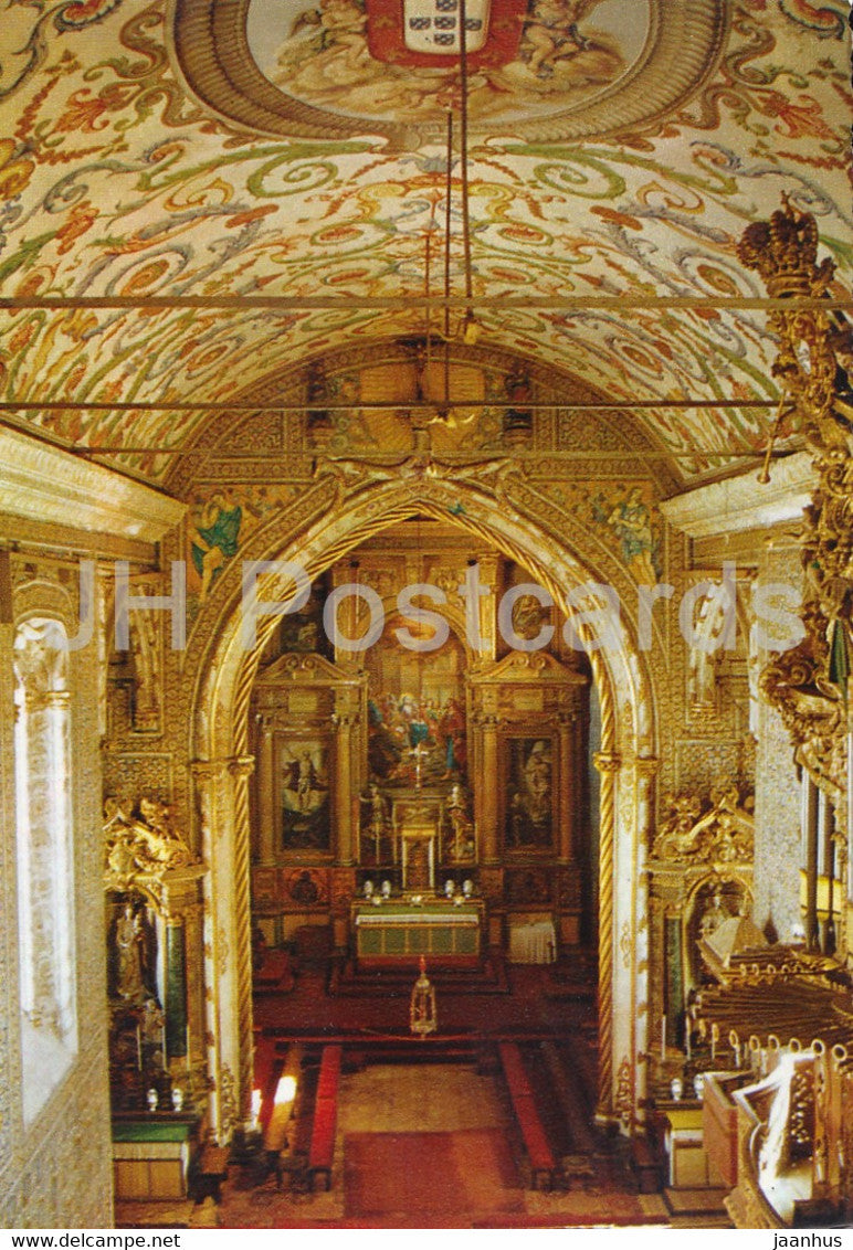 Coimbra - Capela da Universidade - University Chapel - 1970 - Portugal - used - JH Postcards