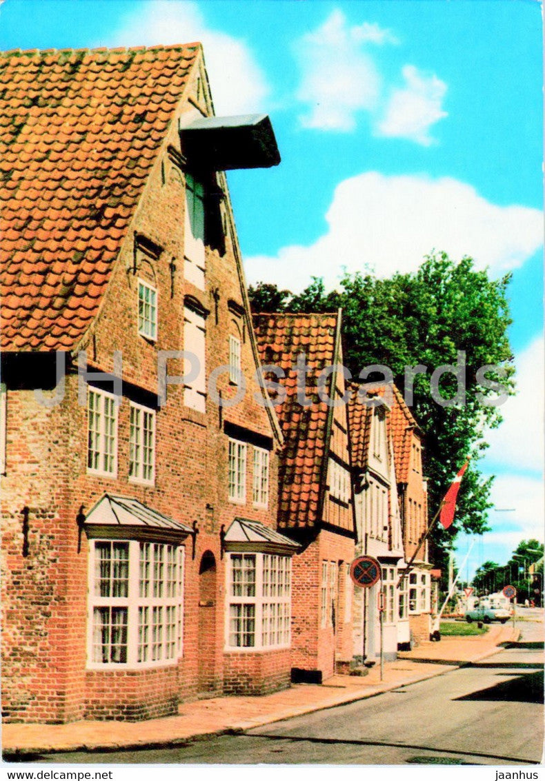 Soli Deo Gloria - Tonder - the county center for teaching - 1987 - Denmark - used - JH Postcards