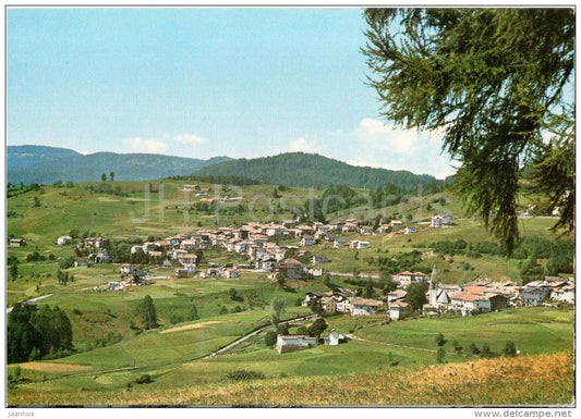 panorama - Varena e Daiano m. 1200 - Val di Fiemme - Trento - Trentino - 65.262 - Italia - Italy - unused - JH Postcards