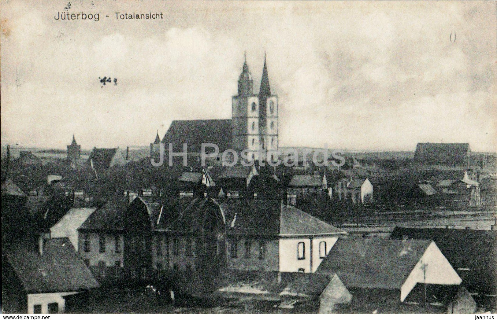Juterbog - Totalansicht - 1926 - old postcard - Germany - used - JH Postcards