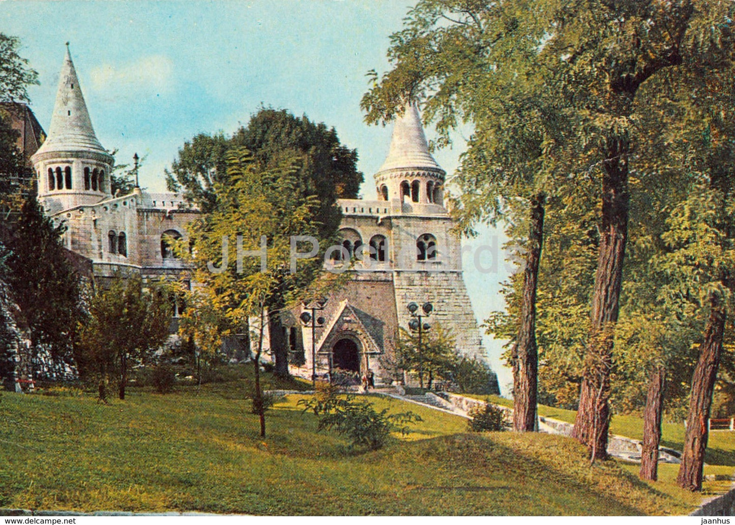 Budapest - Fishers Bastion - 1973 - Hungary - used - JH Postcards