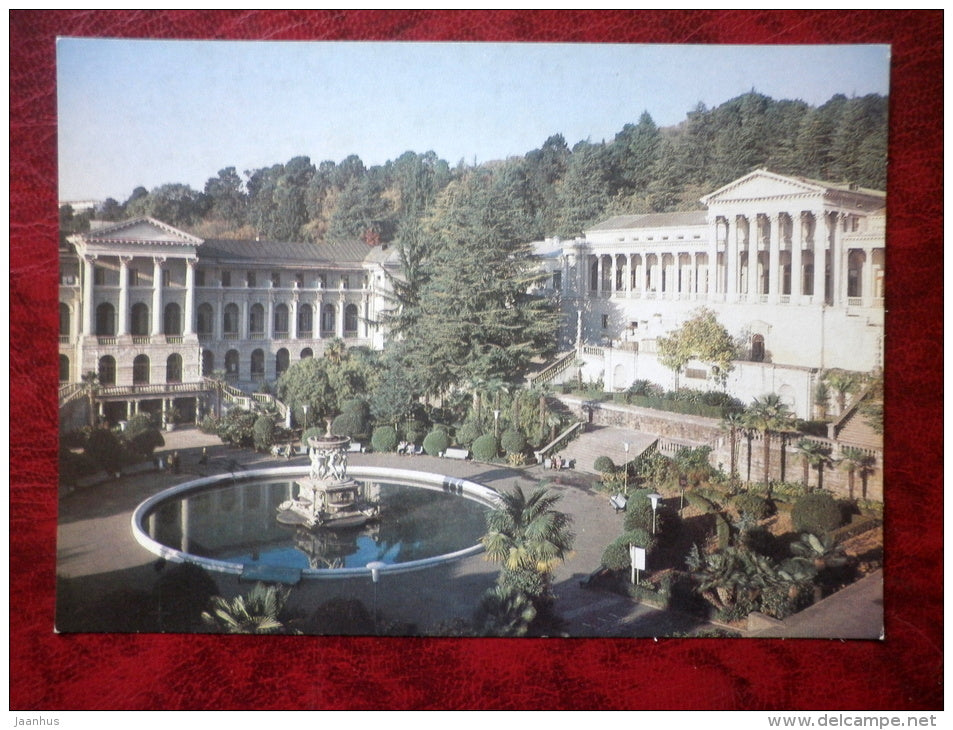 Ordzhonikidze Sanatorium - Sochi - 1986 - Russia - USSR - unused - JH Postcards