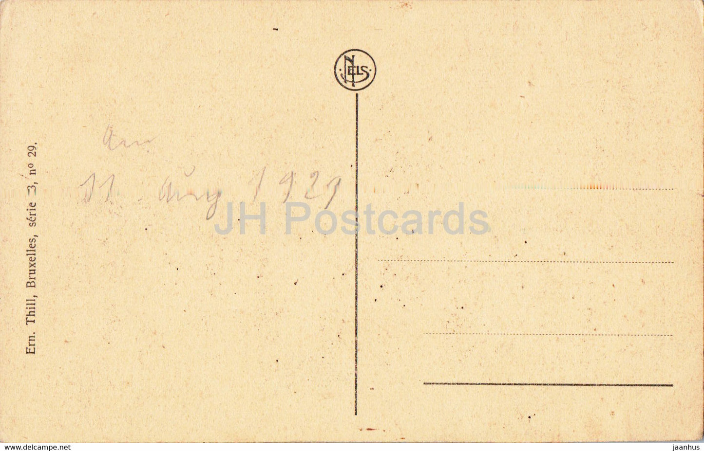 Ostende - Ostende - Le Kursaal et la Plage - plage - carte postale ancienne - 1921 - Belgique - utilisé