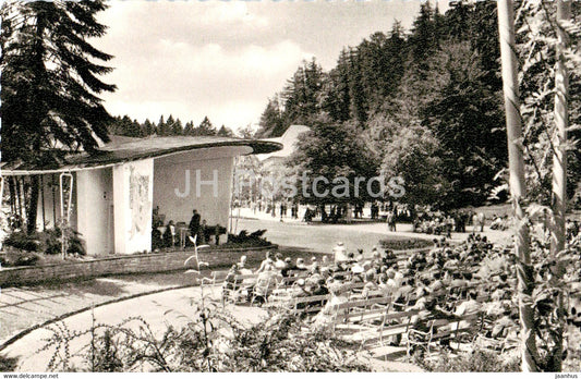 Weltbad Wildungen - Konzertpavillon mit Georg Viktor Quelle - old postcard - 1958 - Germany - used - JH Postcards