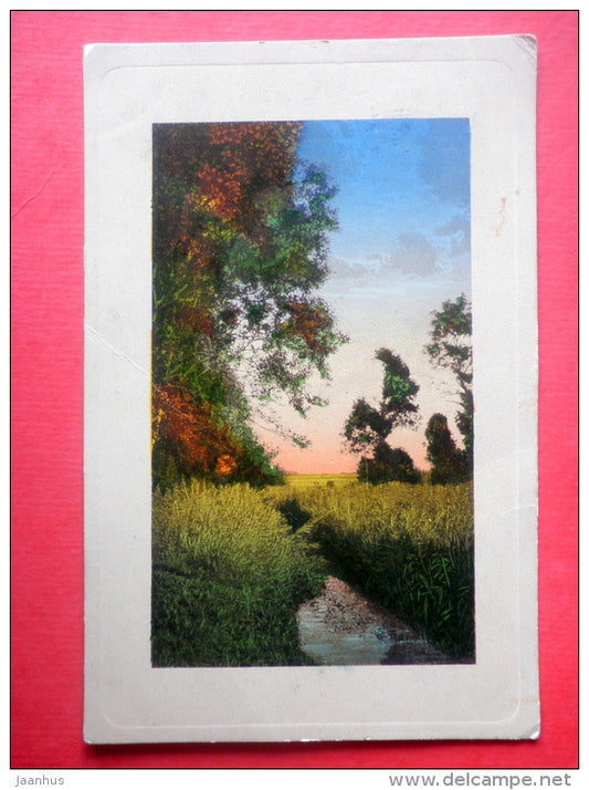 photograph - nature - source - 4742 - circulated in Estonia Tallinn 1924 - JH Postcards