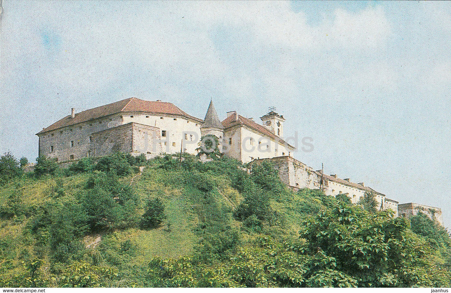 Mukachevo - castle Palanok - 1 - Ukraine USSR - unused - JH Postcards