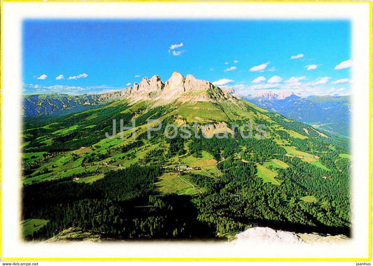 Panorama dalla Cima del Latemar - Passo Costalunga - Gruppo del Catinaccio - Italy - unused - JH Postcards