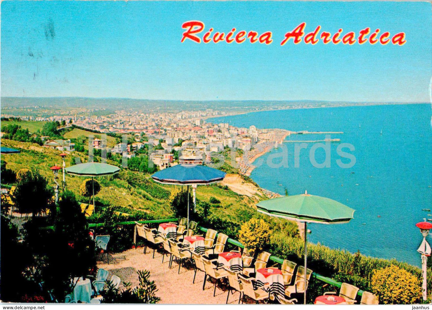 Riviera Adriatica - panorama - general view - 1776 - 1982 - Italy - used - JH Postcards