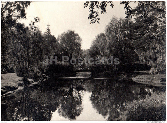 Park in Narva-Jõesuu - 1974 - Estonia USSR - unused - JH Postcards