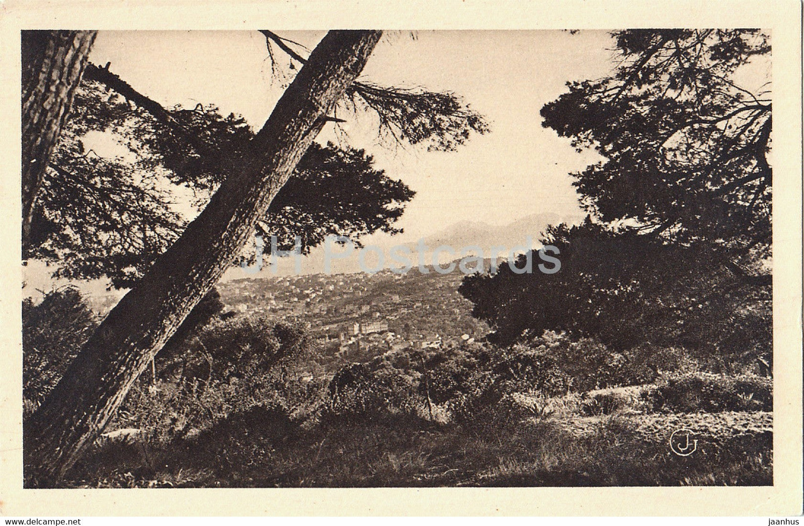 Le Cannet - Panorama pris du Chemin des Breguieres - 13 - old postcard - France - unused - JH Postcards