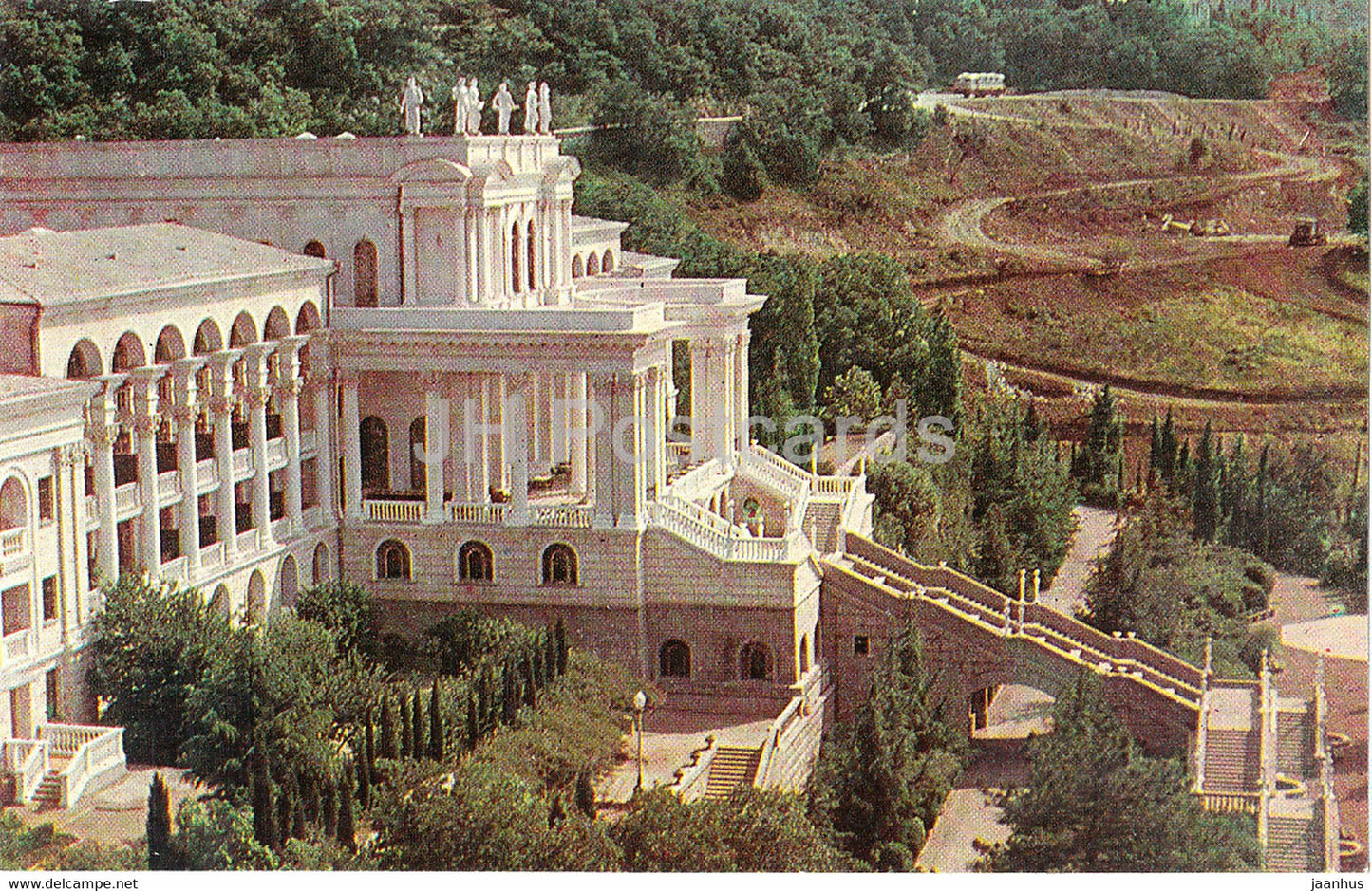 Ukraine sanatorium - Miskhor - Crimea - Ukraine USSR - unused - JH Postcards